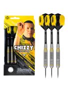 Dart set Harrows steel 24g, Chizzy brass