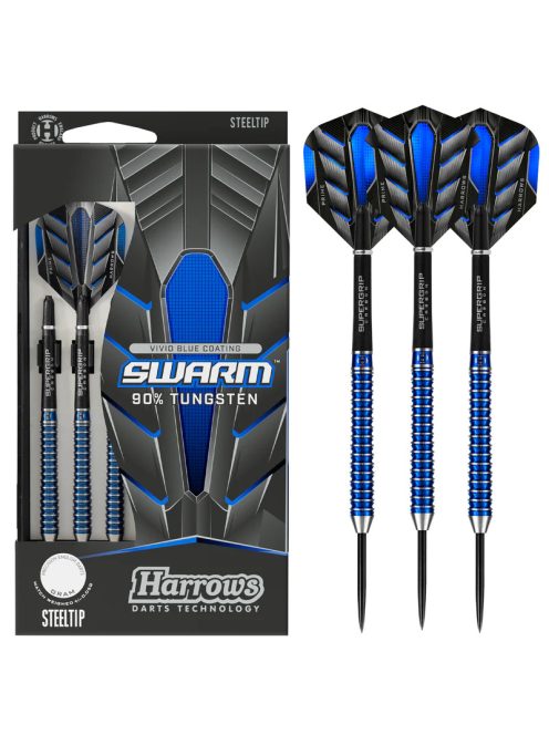 Dart szett Harrows steel 22g, Swarm 90% wolfram