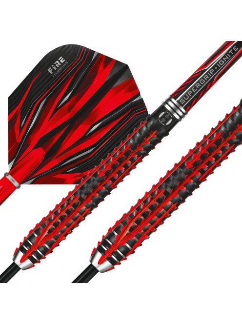 Dart szett Harrows steel 21g, Fire Inferno 90% wolfram