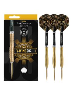   DART SET STEEL HARROWS ANNIVERSARY EDITION V-WING, 21G, 90% WOLFRAM