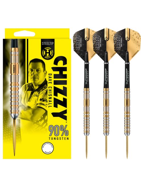 DART SZETT STEEL HARROWS CHIZZY 24G, 90% WOLFRAM