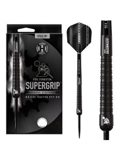 Dart szett steel Harrows Supergrip Black Edition 21g, 90%