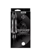 DART SZETT STEEL HARROWS SUPERGRIP BLACK EDITION 22G, 90% WOLFRAM