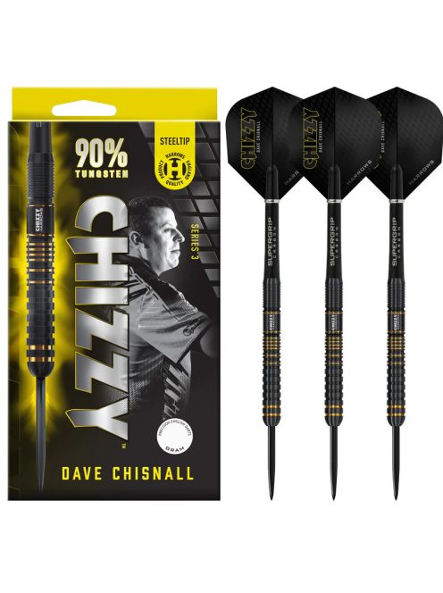 Dart szett steel Harrows Dave Chisnall Chizzy Series 3 21g, 90% wolfram