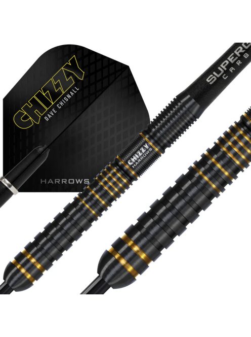 Dart szett steel Harrows Dave Chisnall Chizzy Series 3 21g, 90% wolfram