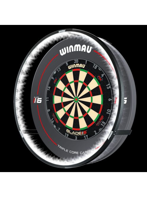 DARTS TABLE WINMAU BLADE 6 Dual Core + LIGHTING WINMAU PLASMA COMPLETE KIT