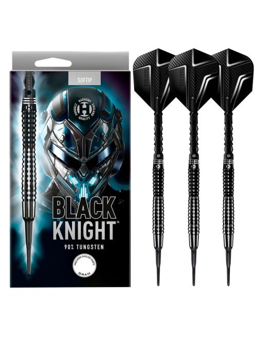 DART SZETT SOFT HARROWS BLACK KNIGHT 18G, 90% WOLFRAM