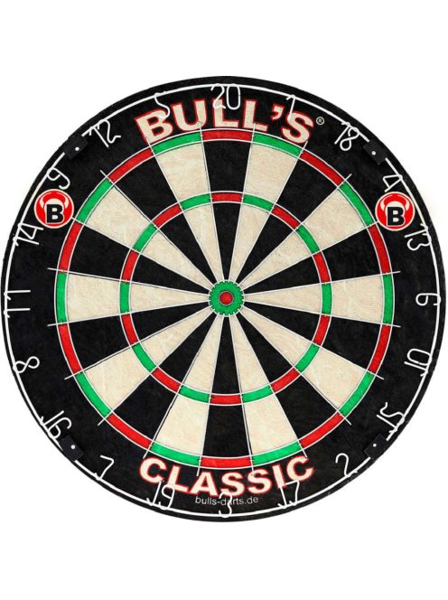 darts tábla Bull's Classic + 2 szett Bull's Laser steel dartsnyíl