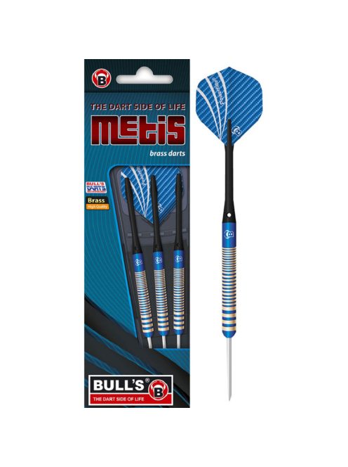 Dart szett steel BULL'S Metis 21g Kék