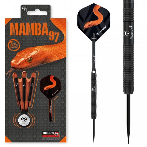 Dart szett BULL'S Mamba 97 M1 Steel 23g 97%