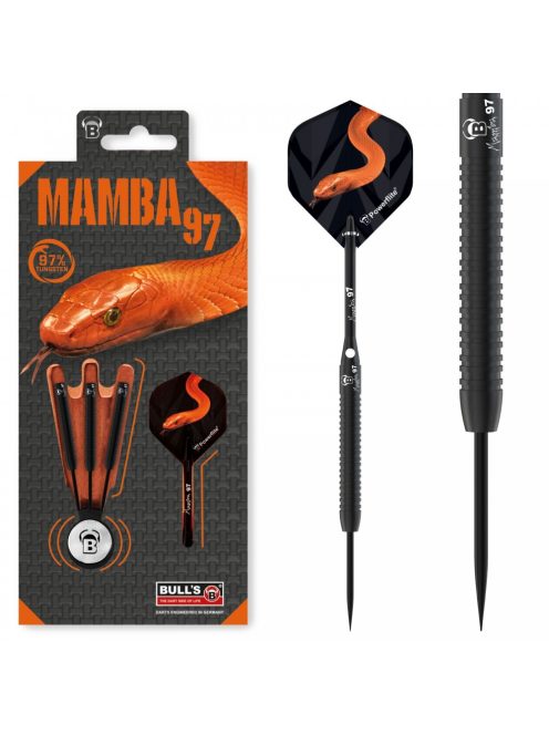 Dart szett BULL'S Mamba 97 M2 Steel 22g 97%