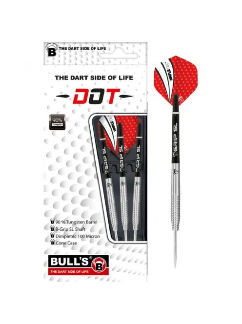 Dart szett Bull's DOT D1 steel 22gr 90%