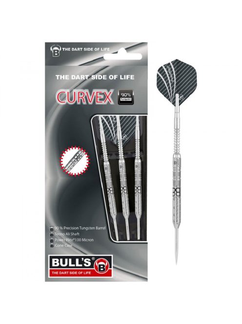 dart szett steel Bull's Curvex C2 22gr 90%