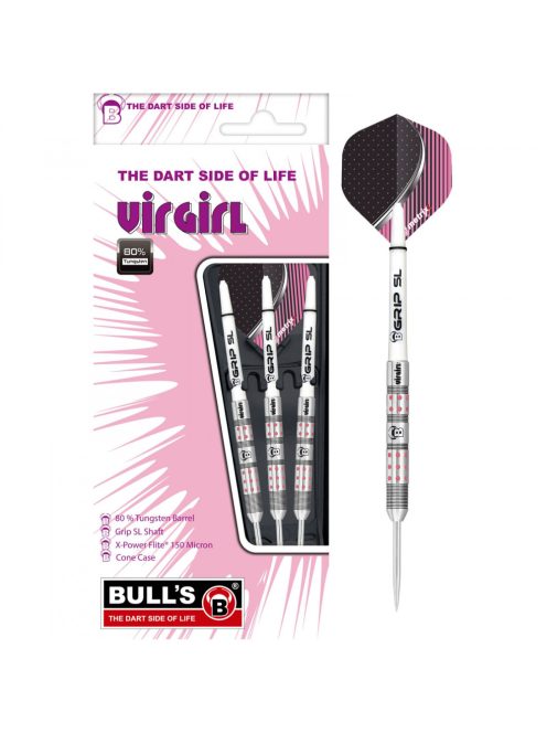 dart szett Bull's Virgirl VR1 steel 21gr 80%