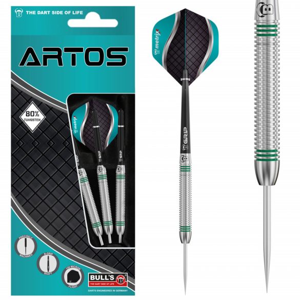 dart szett Bull's Artos AR1 steel Mint 24gr 80%