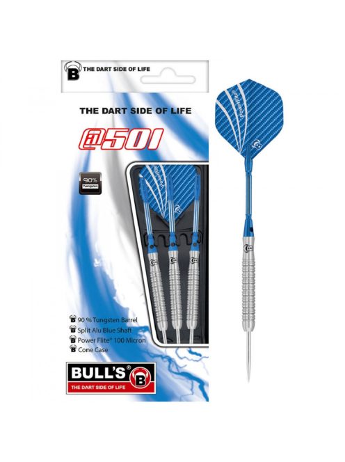 Dart szett Bull's @501 steel 90% Tungsten 21g