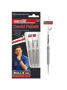   Dart szett Bull's Champions David Pallet GEN2 steel 20gr 90%