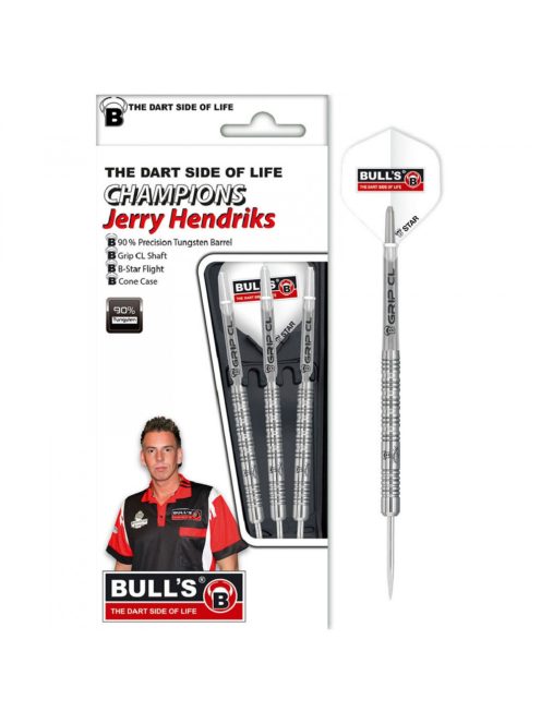 dart szett Bull's steel Jerry Hendriks 22gr