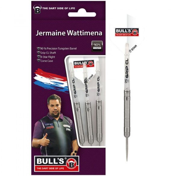 dart szett steel Bull's Jermanine Wattimena champion 22gr