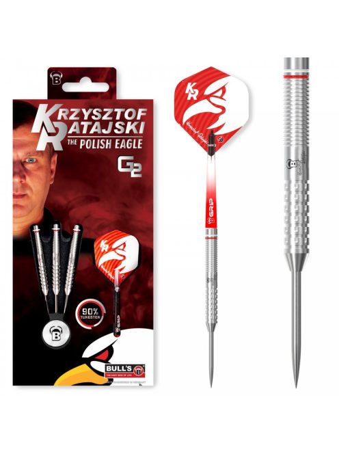 Dart szett BULL'S Krzysztof Ratajski Original Generation 2 Steel 22g 90%