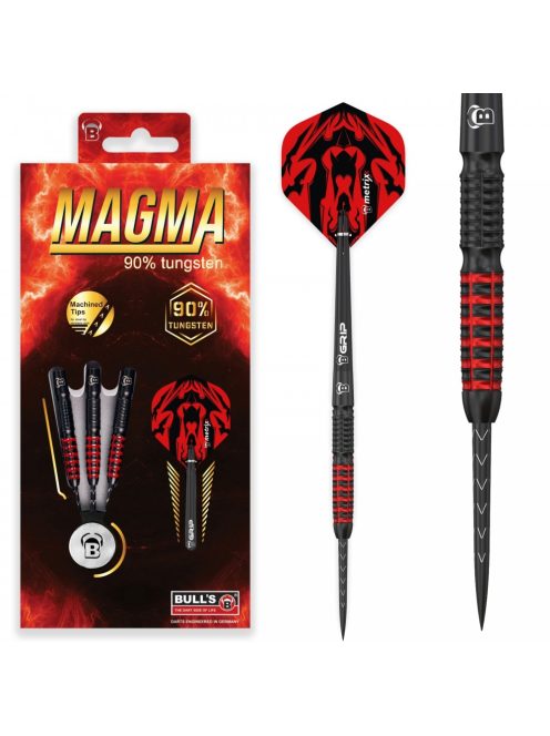 Dart szett BULL'S Magma Steel 21g 90%