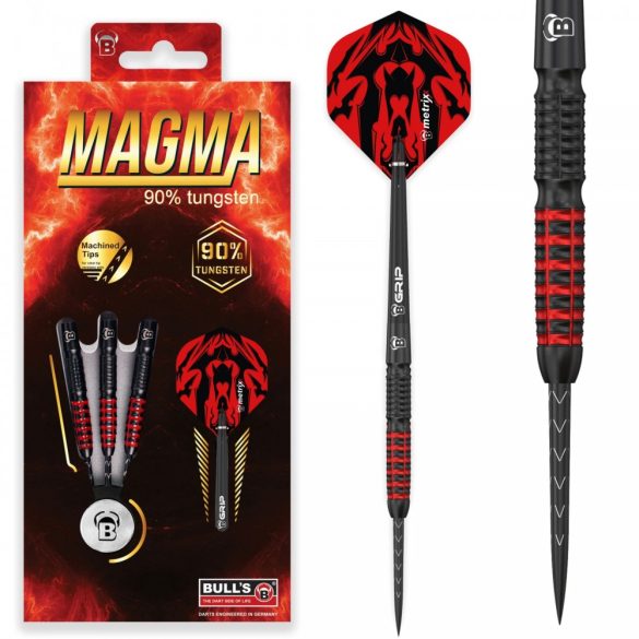 Dart szett BULL'S Magma Steel 21g 90%