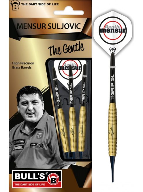 dart szett BULL'S "Mensur Suljovic" Team Player Soft Dart 18gr