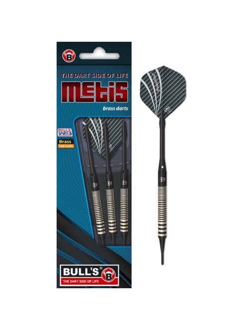 Dart szett Bull's Metis soft fekete 14g