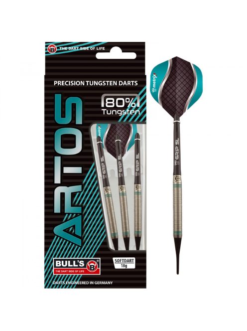 dart szett Bull's Artos AR1 soft Mint 20gr 80%