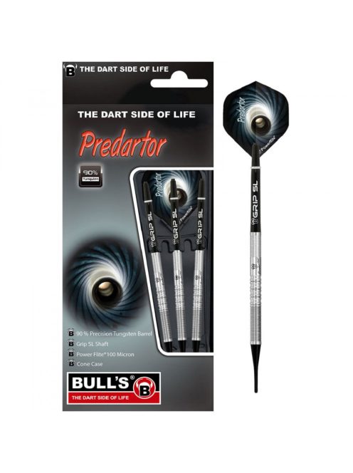 dart szett Bull's Predartor P5 soft 90% Tungsten 18g