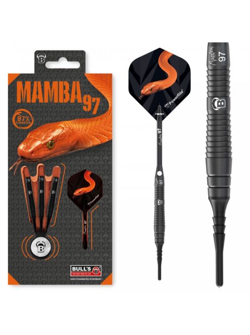 Dart szett BULL'S Mamba-97 M4 Soft 16g 97%