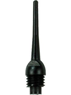   Bull's dart tip Super-Key, black, ¼ (large thread), 1.000 pieces/pack