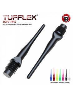 Bull's dart hegy Tufflex fekete 6mm, 100db/csomag