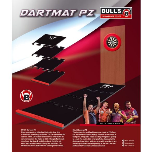 darts szőnyeg Bull