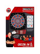 Bull's Delta IV profi elektromos darts tábla, Russ Bray "The Voice" hangjával (2 év garancia!)