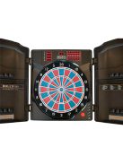 Bull's Masterscore profi elektromos darts tábla kabinetben, Russ Bray "The Voice" hangjával (2 év garancia!)