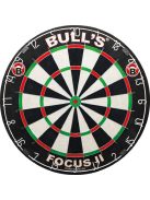 Bull's Focus II hivatalos verseny darts tábla, sisal kender, penge térrács (10db !!!)