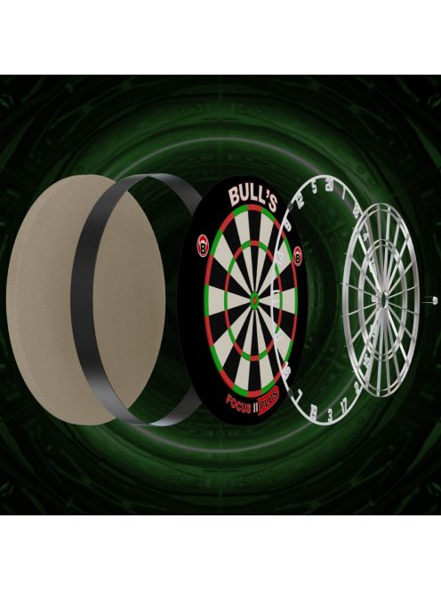 Dartboard BULL'S Focus II Plus Dart Board