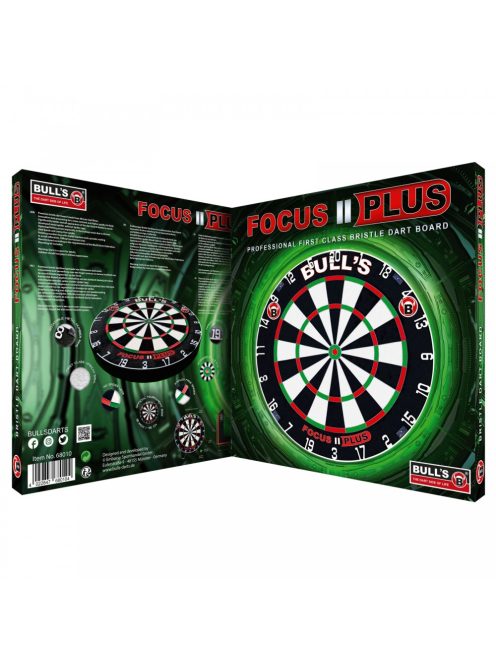 Dartboard BULL'S Focus II Plus Dart Board