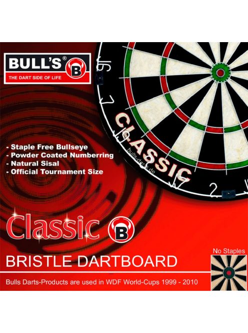 Bull's darts tábla Classic sisal