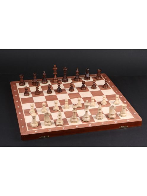 Chess set Tournament NO 6 (handmade board and pieces)