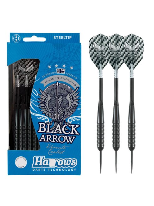 DART SZETT HARROWS STEEL 19G BLACK ARROW