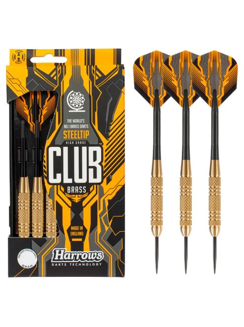 Dart szett Harrows steel Club Brass 18g 