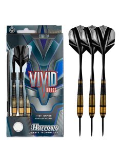 Dart szett Harrows steel Vivid fekete 21gr R