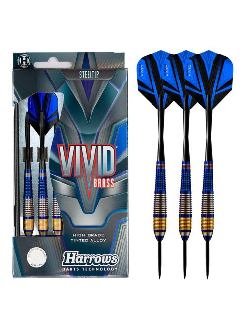 Dart szett Harrows steel Vivid kék 23gr R