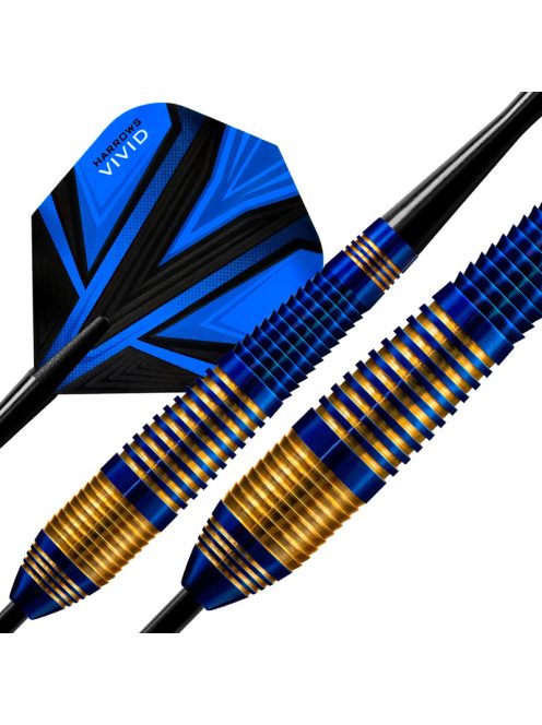 Dart szett Harrows steel Vivid kék 23gr R