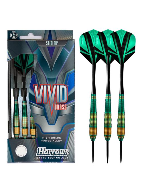 Dart szett Harrows steel Vivid zöld 22gr R