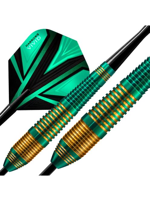 Dart szett Harrows steel Vivid zöld 22gr R