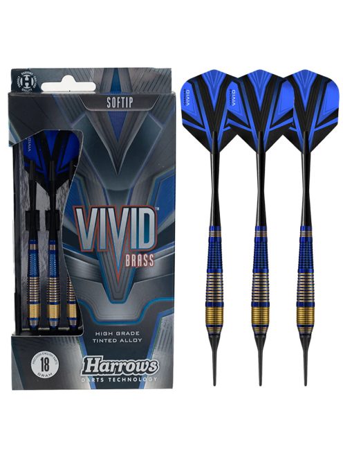 Dart szett Harrows soft Vivid Kék 18gr