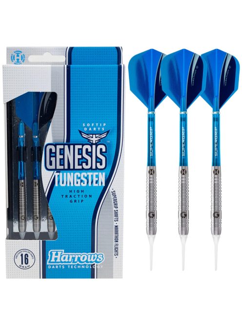 Dart szett Harrows soft 16g Genesis A 60%